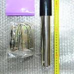 BF220U UHF Communication Base Station Antenna – 400-470MHz 2.2m Fiberglass with N-Type Female Connector