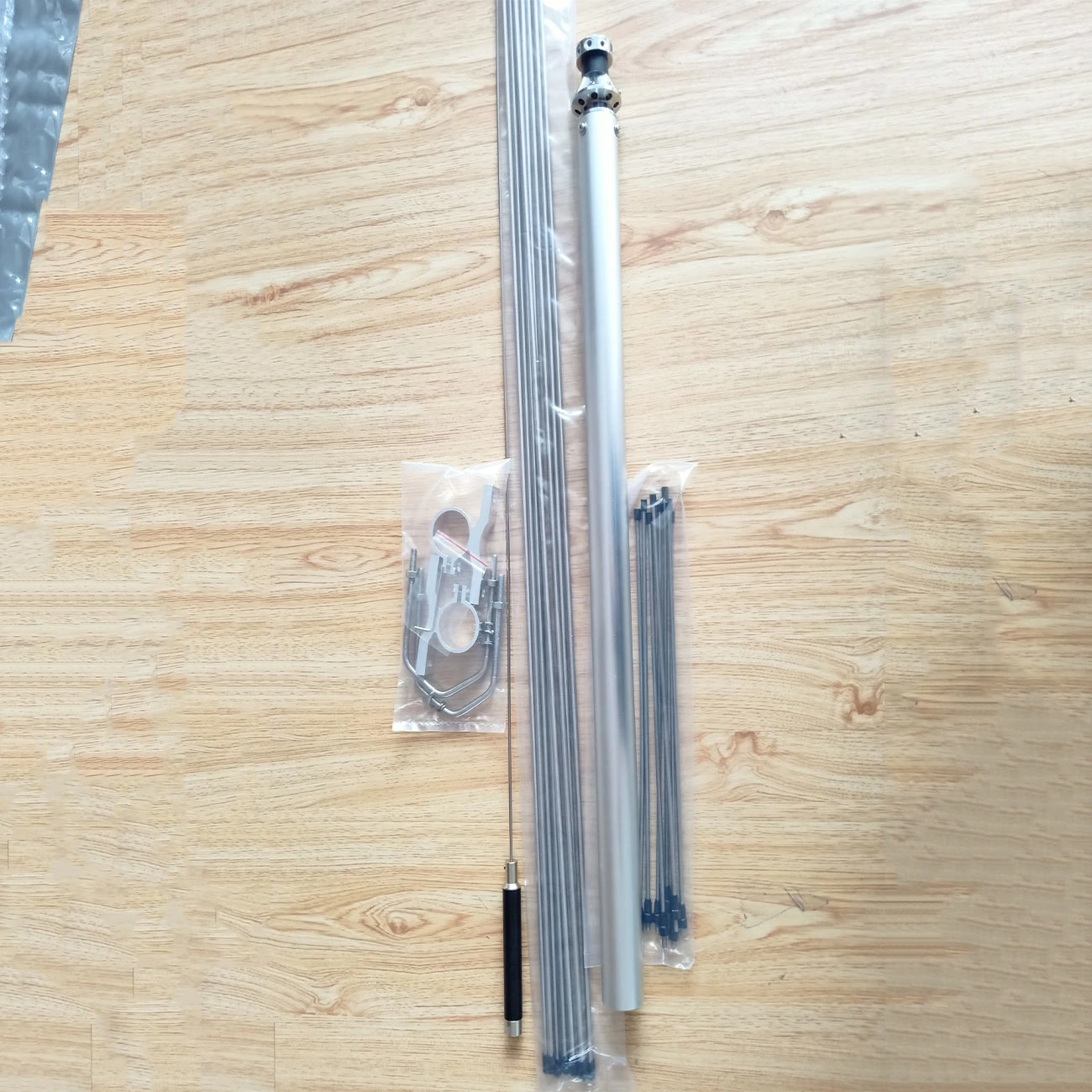 D130 Outdoor Wide Band Scanner Antenna – 25-3000MHz Broadband Discone Antenna for CB HF FM Multiband Signal Transmitter