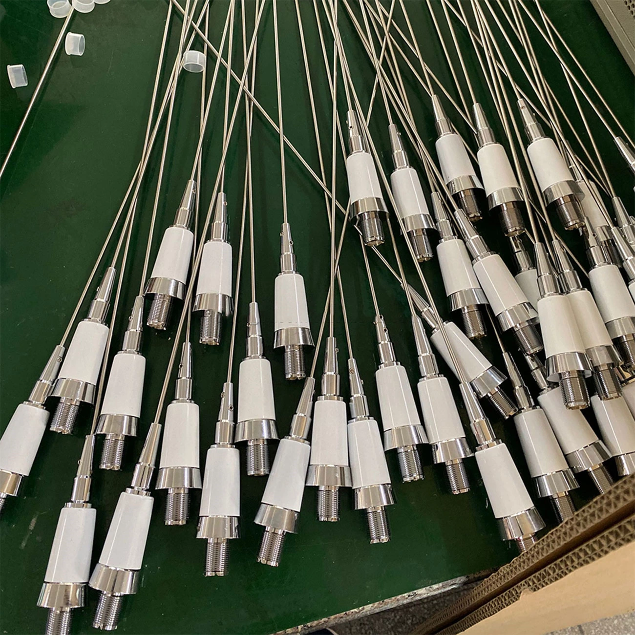 Whip Boat Communication Antenna With L Bracket Cb Omni Marine Radio Antenna 24.5-29.5mhz Stainless Steel