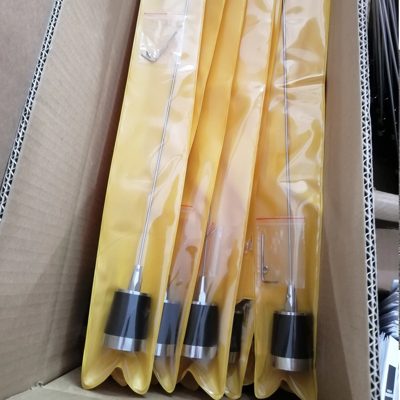 N2-V Ham Radio Antenna – 136-174MHz VHF 3.5dBi Outdoor Vehicle Mobile Whip, NMO Connector with Cutting Chart