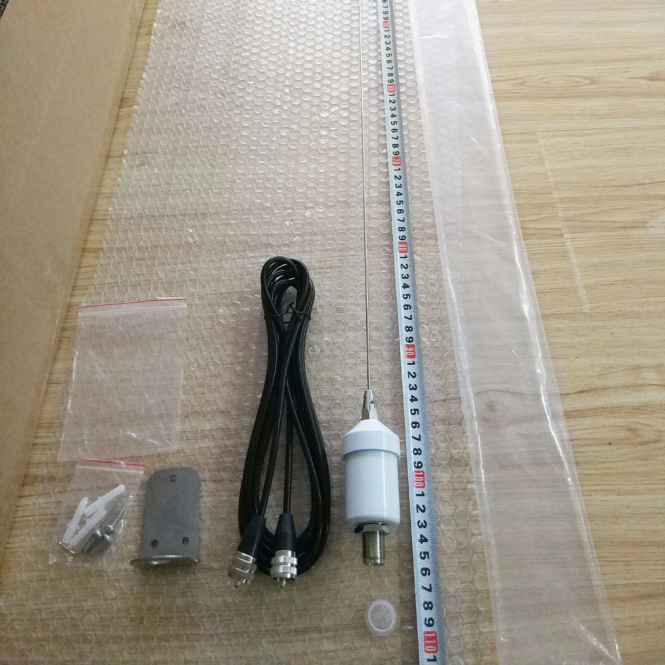 MRS3 VHF Marine Antenna – New Type 156-163MHz 120cm Stainless Steel Whip Antenna for Marine Use