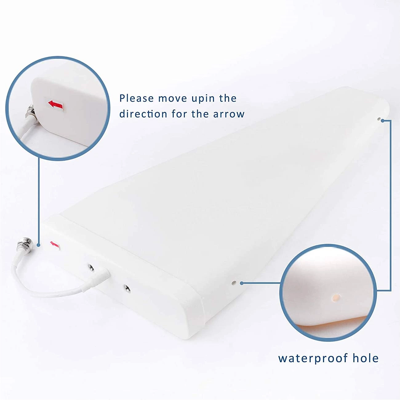 YL2-4G 2G/3G/4G/LTE/GSM Antenna – 698-2700MHz 12dBi LPDA Wideband Signal Booster Outdoor Directional Phone Antenna