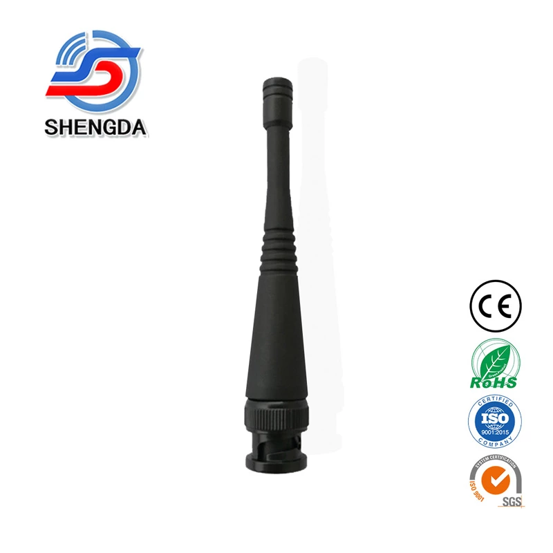 433MHz/868MHz/915MHz Rubber Antenna – 2.5dBi Ham Radio Mobile Antenna (SAM-Male/Female, BNC, TNC Connectors Optional)