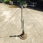 D130 Outdoor Wide Band Scanner Antenna – 25-3000MHz Broadband Discone Antenna for CB HF FM Multiband Signal Transmitter