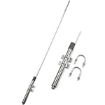 MRF240C Boat Base Antenna – 156-163MHz VHF 2.4meter Fiberglass Antenna with Bracket for Marine & Fishing Use