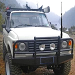 ER450-GSM Off-Road Antenna – 900/1800MHz 5.5dBi Heavy Spring Bullbar Ceramic Vertical Antenna for Starlink & Outdoor Ham Radio