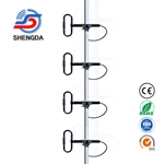 BZL-U Outdoor UHF Base Station Antenna – Folded 4-Dipole Array Stack, 400-470MHz High Performance + 4-Way Power Splitter