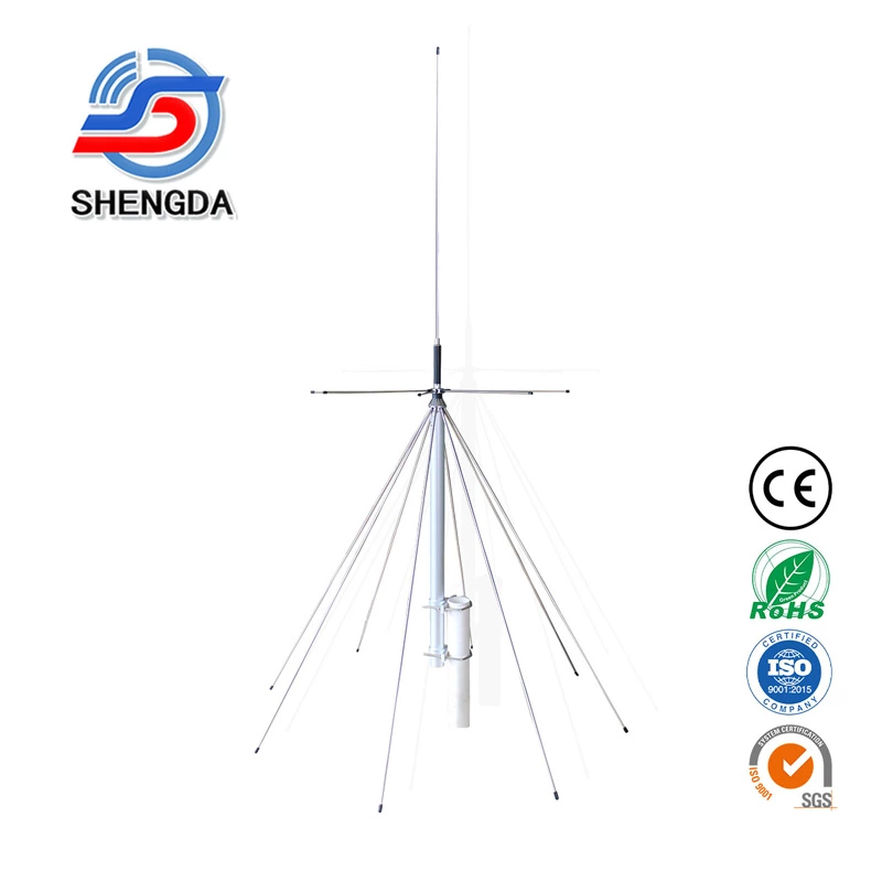 D130 Outdoor Wide Band Scanner Antenna – 25-3000MHz Broadband Discone Antenna for CB HF FM Multiband Signal Transmitter