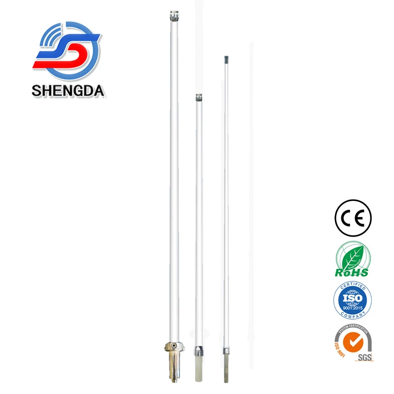 SD-F23H 3-Segment Fiberglass Base Station Antenna – 350W Quality 144-174MHz VHF Radio RPT Repeater Antenna