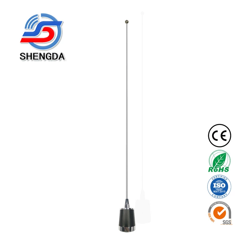 N2-V Ham Radio Antenna – 136-174MHz VHF 3.5dBi Outdoor Vehicle Mobile Whip, NMO Connector with Cutting Chart