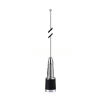 N4 VHF Mobile Car Antenna – 136-174MHz NMO Interface 631 Stainless Steel Whip with Strong 150mm Magnet Mount
