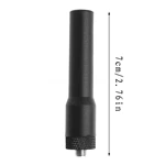 SRJF10 SMA-type Connector Antenna – 433-446MHz UHF Flexible Rubber Walkie Talkie Antenna for Two Way Radio (Manufacturer)