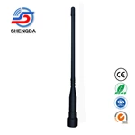 V85 Handheld Radio Antenna – VHF/UHF/868MHz 3.5dBi Rubber Whip Antenna for Walkie Talkie Two-Way Radio & Starlink Communication