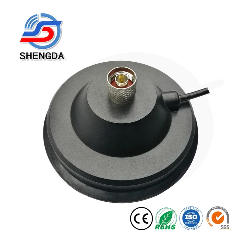 Combination Antenna with 110mm Magnetic Base Mount – N Male Connector + 4m RG58 Cable