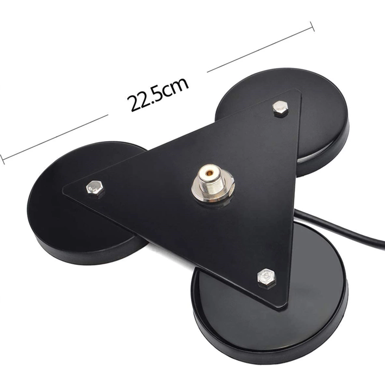 CB Antenna with Magnetic Mount – 5m RG58 Cable SO239 Plug Rubber Base Mobile Antenna (All Essential Components Included)