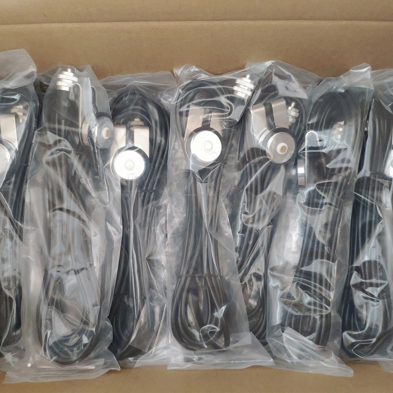 NC2 NMO Antenna Cable – 4m (13.1ft) RG58 Cable with PL259 UHF-Male Connector for Mobile Radio Transceiver