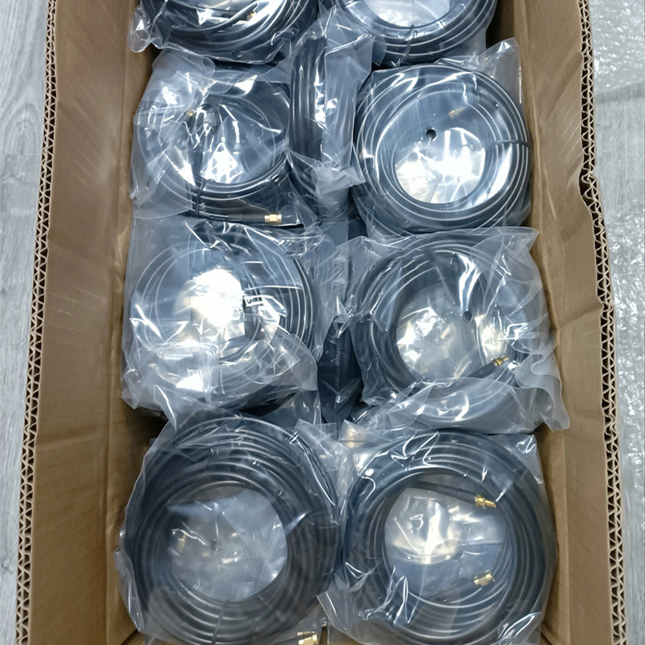 LMR200 Coaxial Braid Antenna Extension Cable – RP SMA Male Plug to RP SMA Female Jack Bulkhead RF Connector