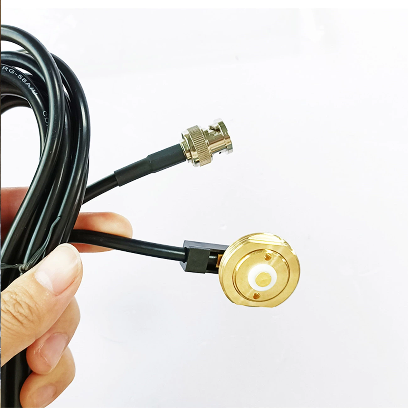 NC1-3/4 NMO Mobile Radio Antenna Cable – 3/4'' NMO Connector 5M RG58 Extension Cable