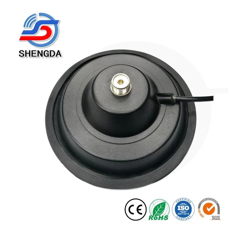 150mm Diameter Magnetic Base – SO239 Mobile Antenna Accessory for Car Antenna Magnet Mount