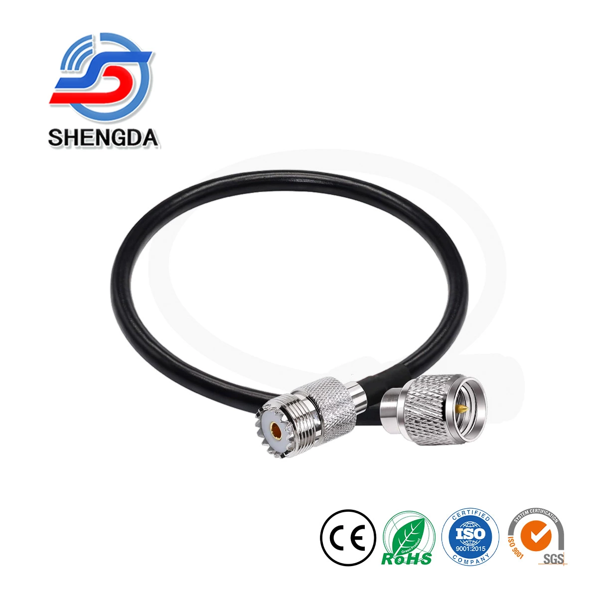 RG174 Cable Assembly (Waterproof) – SMA Male & N Male Crimp RF Coaxial Connectors