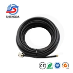 LMR200 Coaxial Braid Antenna Extension Cable – RP SMA Male Plug to RP SMA Female Jack Bulkhead RF Connector