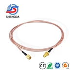 IP68 Coaxial Cable Extension – SMA Male to SMA Female RF Connector Cable (6/8/10inch) for RG316 Pigtail SMA Cable