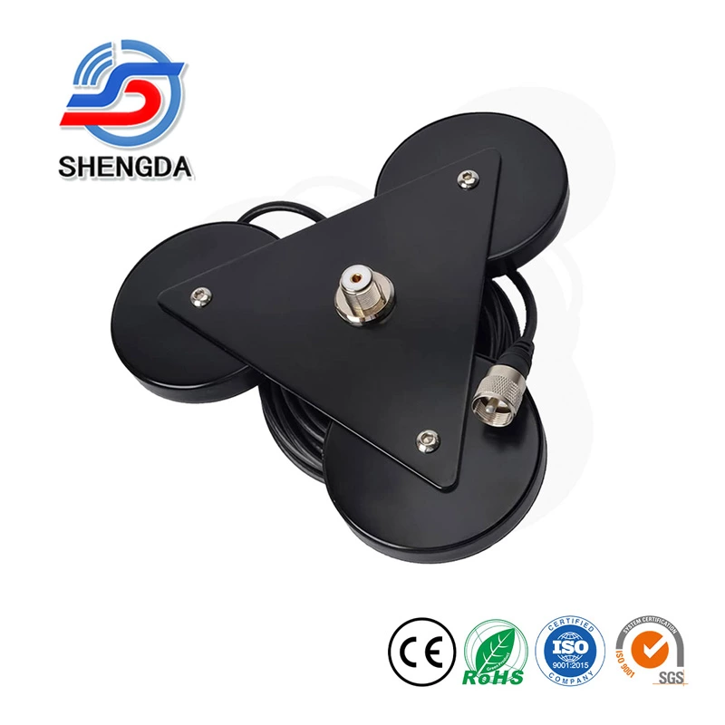 CB Antenna with Magnetic Mount 5m RG58 Cable SO239 Plug Rubber Base Mobile Antenna with All Essential Components Included