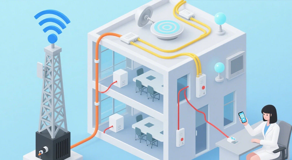 The Necessity of Indoor Distribution Systems for Signal Enhancement