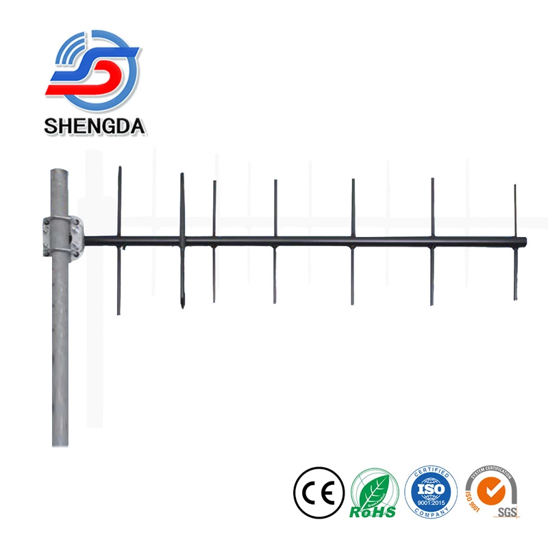 400-470mhz UHF Yagi Antenna 10dbi 7 Elements Yagi Antenna Outdoor Communication Antenna With N-female Cable Connector