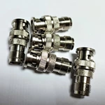 Straight BNC Male to TNC Female RF Coaxial Connector Adapter