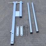 Y88/108F 2 Dipole Yagi Antenna – 88-108MHz 1kW Broadcast TV/FM Antenna (Din7/16 Female + 2way Splitter + 2pcs 1/2'' 3.5m Feeder)