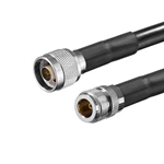 LMR400 N Male to N Male Coax Cable – RF Pigtail Antenna Cable for Ham Radio (50cm-20m Multiple Lengths)