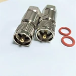 1/2" PL-259 UHF Male Connector – Compatible with Corrugated Copper Standard Andrew Heliax RF Cable