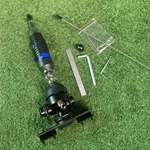 ALAN9 CB Radio Antenna – 27MHz (27.2MHz) 1.5m Stainless Steel Whip Antenna, 4m RG58 Cable for Car & Ham Radio