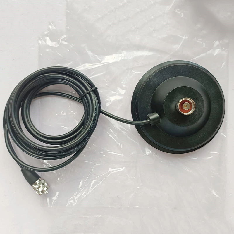 Combination Antenna with 110mm Magnetic Base Mount – N Male Connector + 4m RG58 Cable