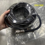 RG8 Low Loss Coax Cable (Cable Connection) – Antenna Feeder for Ham Radio/WLAN/CB Radio/WiFi