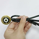 0-6GHz High Frequency NMO Connector – NC1 Alloyed 3/4'' Right Angle Mount Low Profile Crimp Plug for RG58