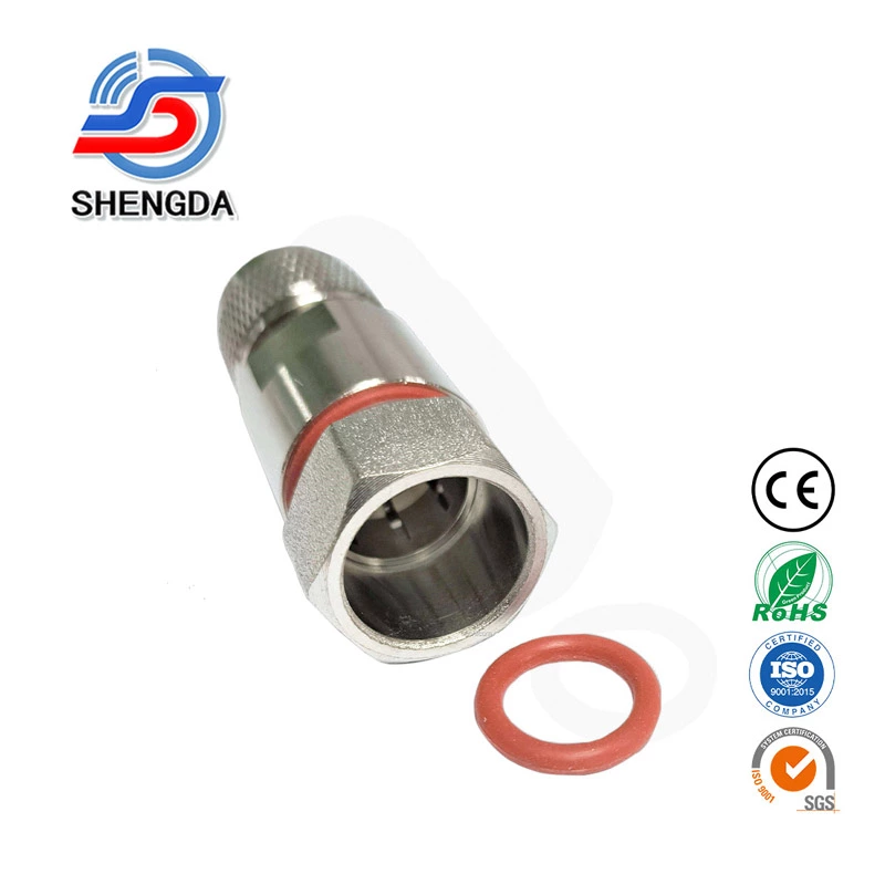 1/2" PL-259 UHF Male Connector – Compatible with Corrugated Copper Standard Andrew Heliax RF Cable