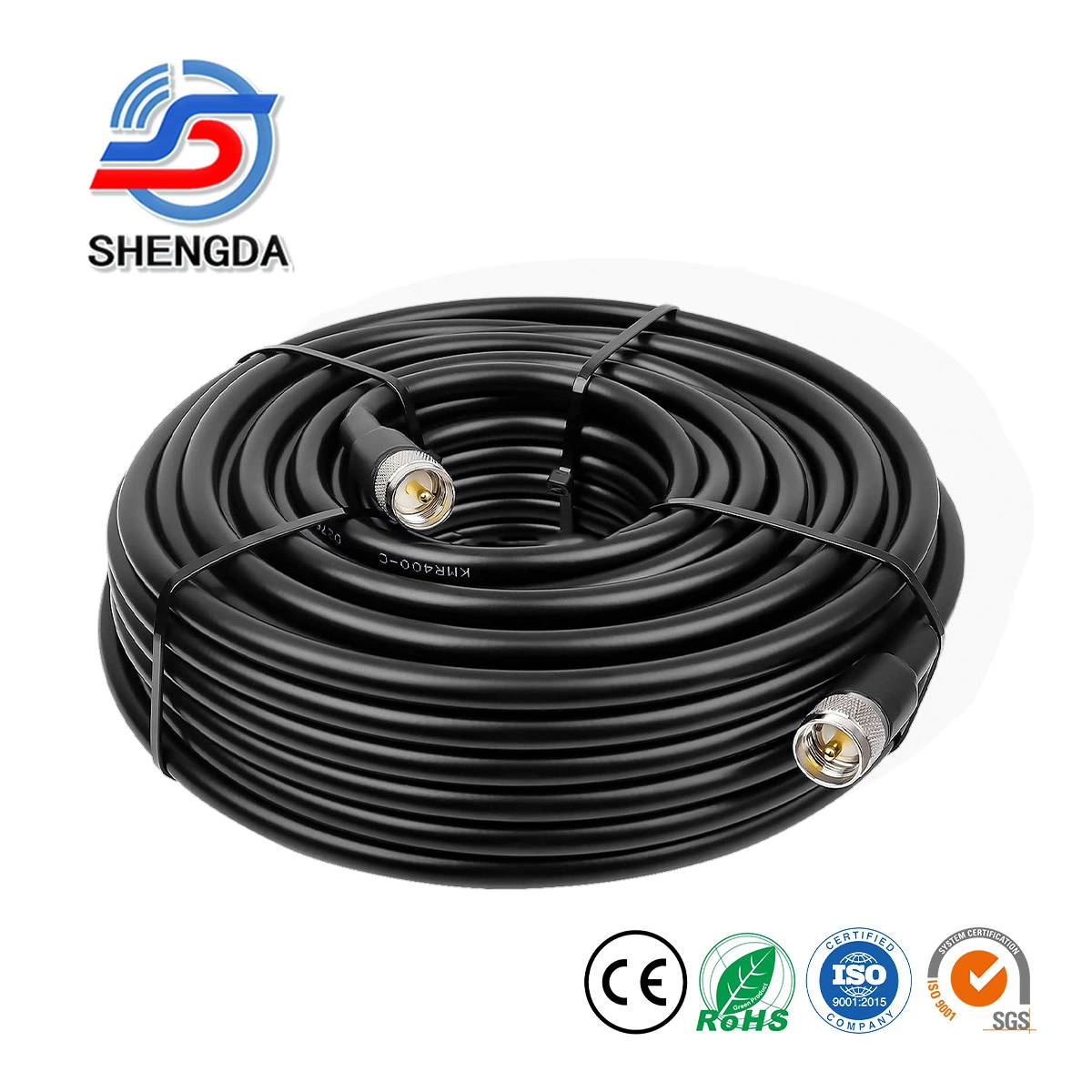 LMR400 N Male to N Male Coax Cable – RF Pigtail Antenna Cable for Ham Radio (50cm-20m Multiple Lengths)