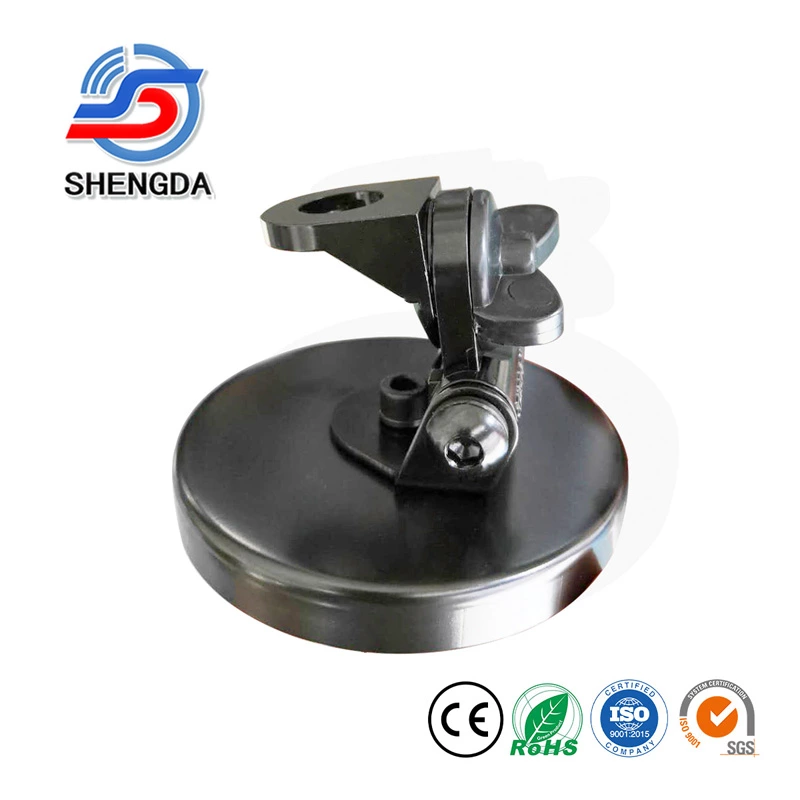 90mm Diameter Magnetic Base – Clip Bracket Mount for Mobile Car Antenna (with RG58 Coaxial Cable)