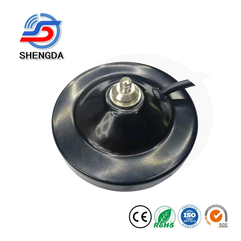 90mm DIA Magnet Mount – 2.4G WIFI Antenna Base with SMA-Plug Connector & RG58 Cable