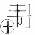 Y400B/3 Digital Base Antenna – 400-470MHz UHF Outdoor Aluminium Alloy Yagi Antenna with Omni Radiation