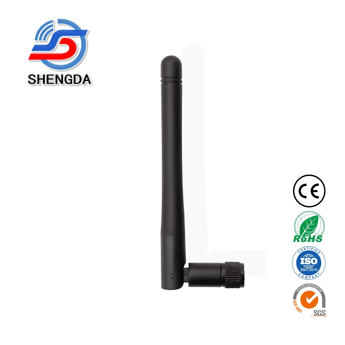GSM WIFI Antenna 433MHZ 868MHZ 698-2700MHZ 2.4-2.5G Omni Mulit Frequency SMAs-Male Plug Connector for Wireless Route