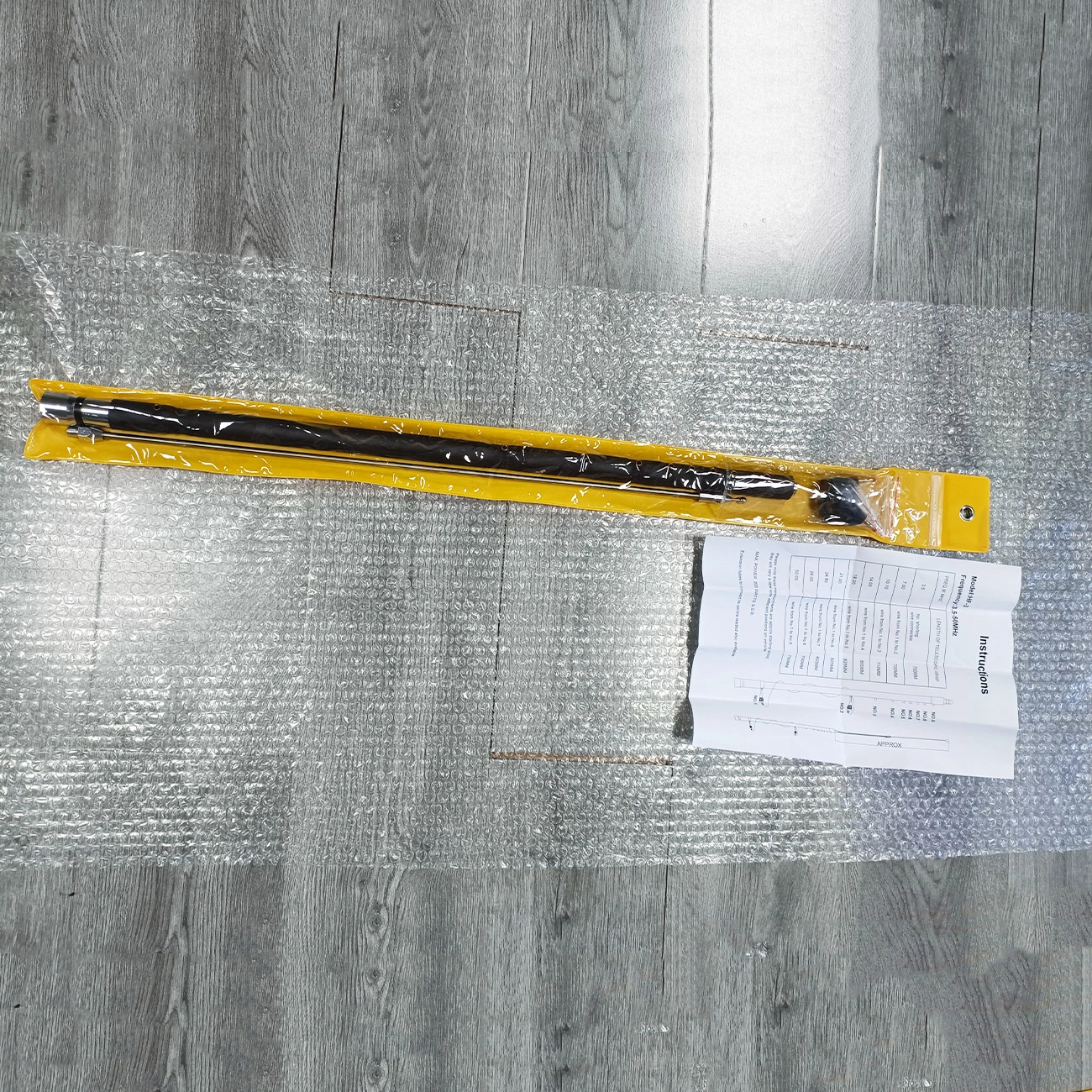 1.3m HF 3-50MHz Antenna and Triple Strong Magnetic Base Tuning Cable Adjustable Frequency Telescopic Off Road Car Antenna
