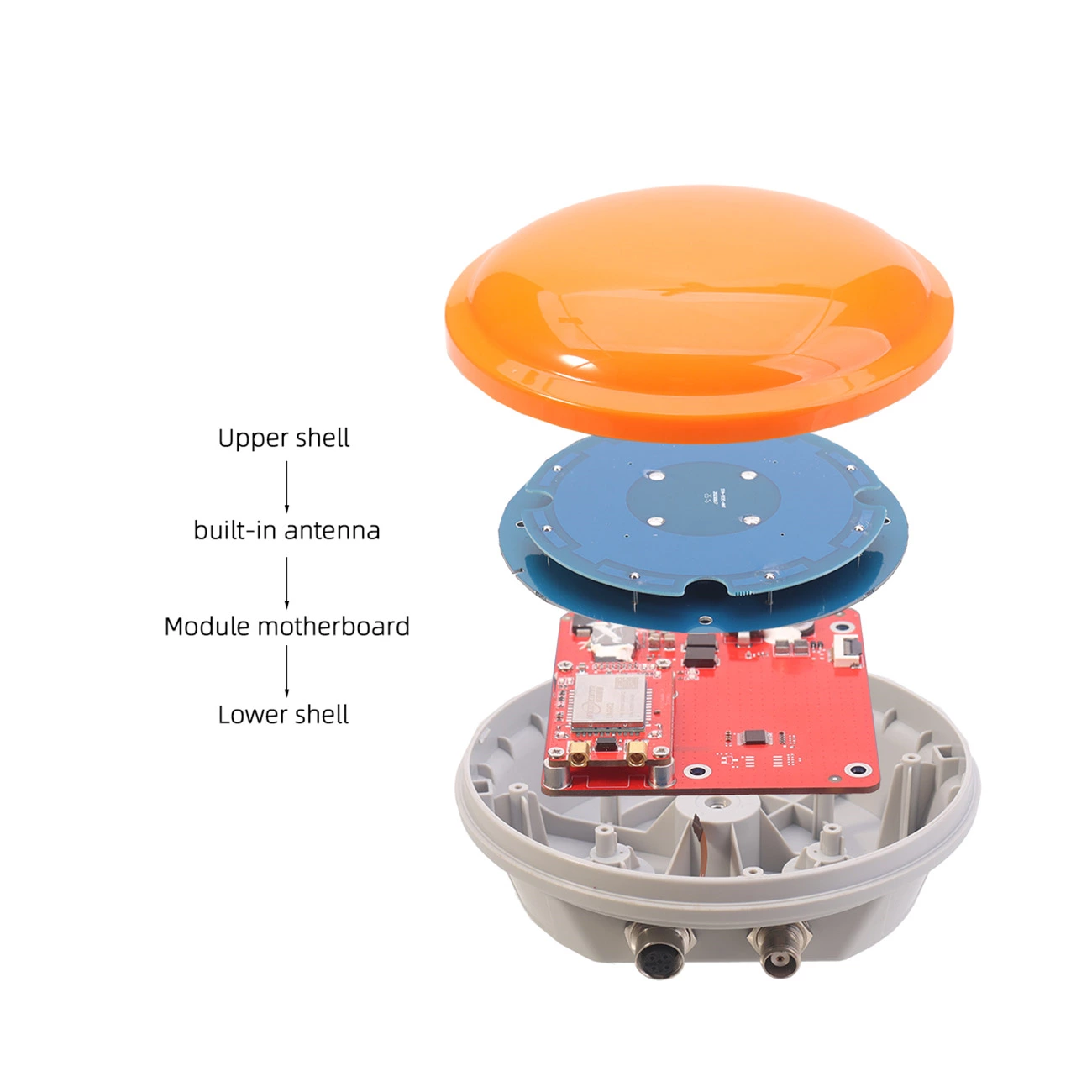 SDRTK01 High Gain GPS Receiving Antenna – Compatible with Double RTK Centimeter-Level Positioning Receiver (RTK Measuring Device)
