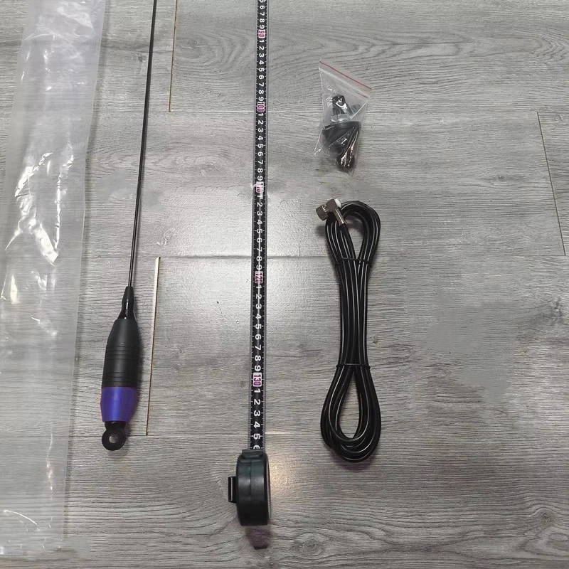 155cm CB Mobile Antenna 26-28MHz Super9 Red and Black Whip Wireless Car Radio Antenna with PL259 Connector for Mobile Radio