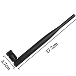 D21/4G 4G LTE Rubber Duck Antenna – 698-2700MHz 5.5dBi SMA Male Plug, Compatible with AT&T/Verizon Netgear Sierra Gateway 4G Router