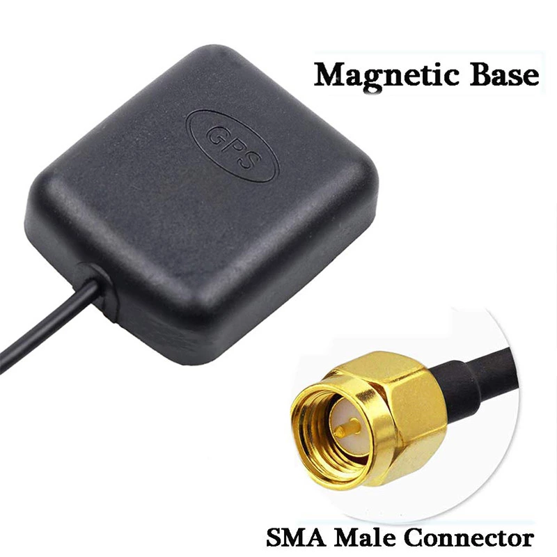 Car GPS Active Antenna Log Tracker Recording Rear View GPS Navigation Antenna Module