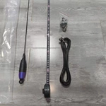 Super9 Offroad CB Antenna – 26-28MHz 155cm Red/Black Whip, PL259 Connector for Mobile Car Radio