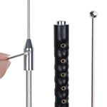 1.3m HF 3-50MHz Antenna and Triple Strong Magnetic Base Tuning Cable Adjustable Frequency Telescopic Off Road Car Antenna